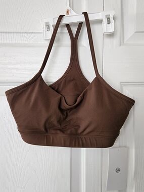 Colorfulkoala Racerback Bralette – Chocolate Brown